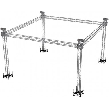 GROUND SUPPORT SET P2000 NAXPRO TRUSS FD34 8X8X5M